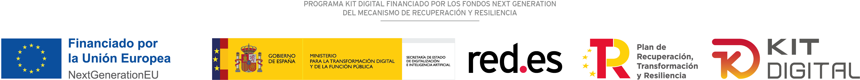 Programa Kit Digital financiado por los fondos Next Generation del mecanismo de recuperación y resiliencia